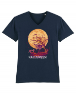 Sunset Scarecrow Tricou mânecă scurtă guler V Bărbat Presenter