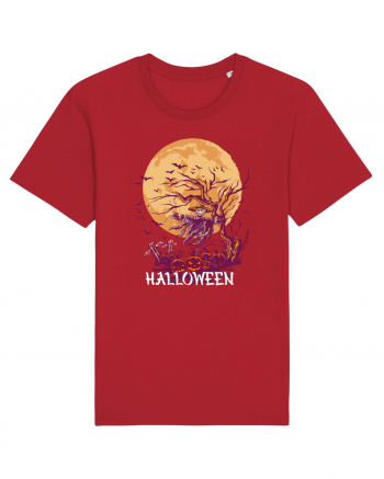 Sunset Scarecrow Red