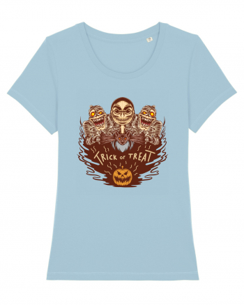 Trick or Treat Zombies Sky Blue