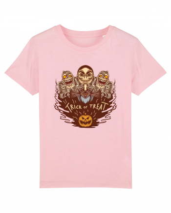 Trick or Treat Zombies Cotton Pink