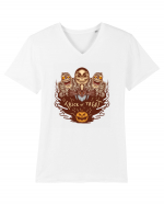 Trick or Treat Zombies Tricou mânecă scurtă guler V Bărbat Presenter