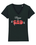Numa` ȘĂD Tricou mânecă scurtă guler V Damă Evoker