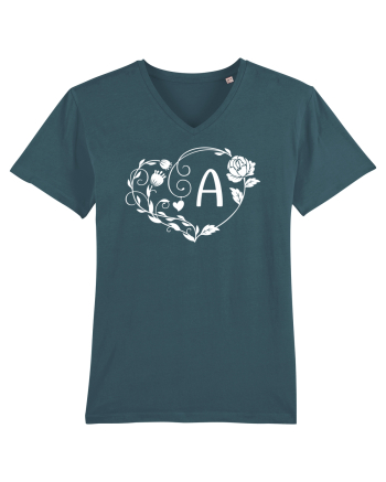 Litera A - alb Stargazer