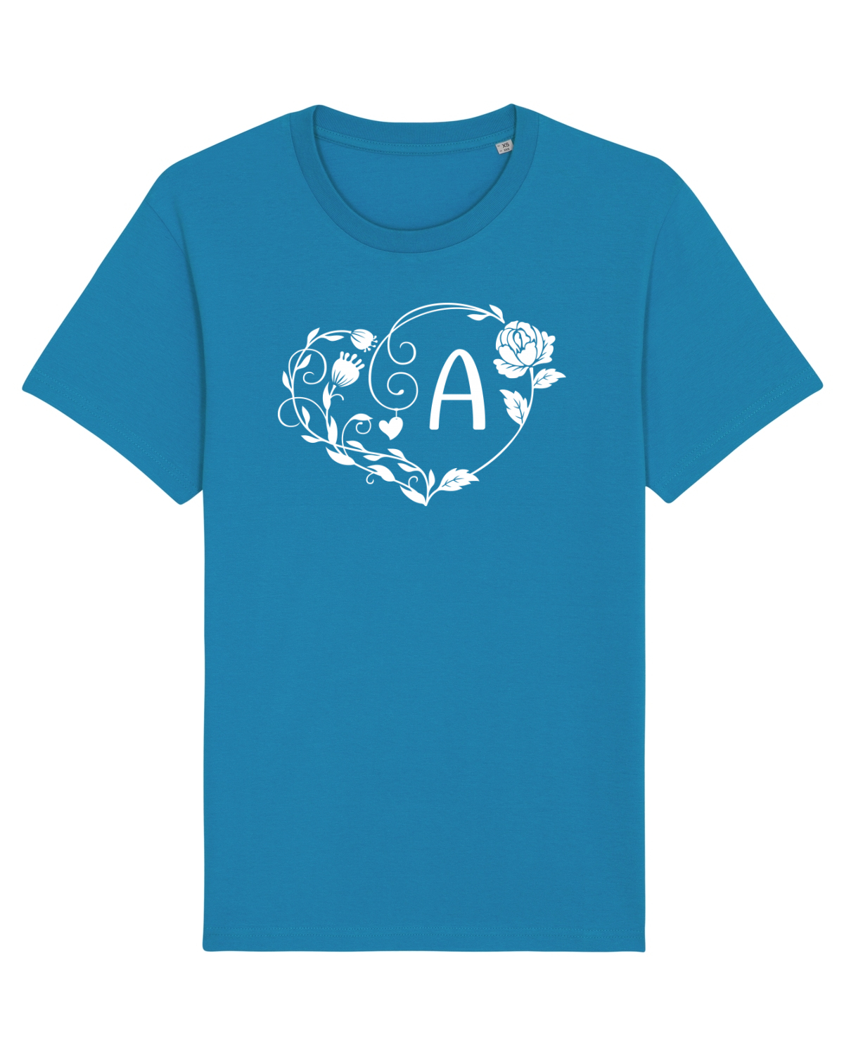 Tricou mânecă scurtă Unisex Rocker Azur