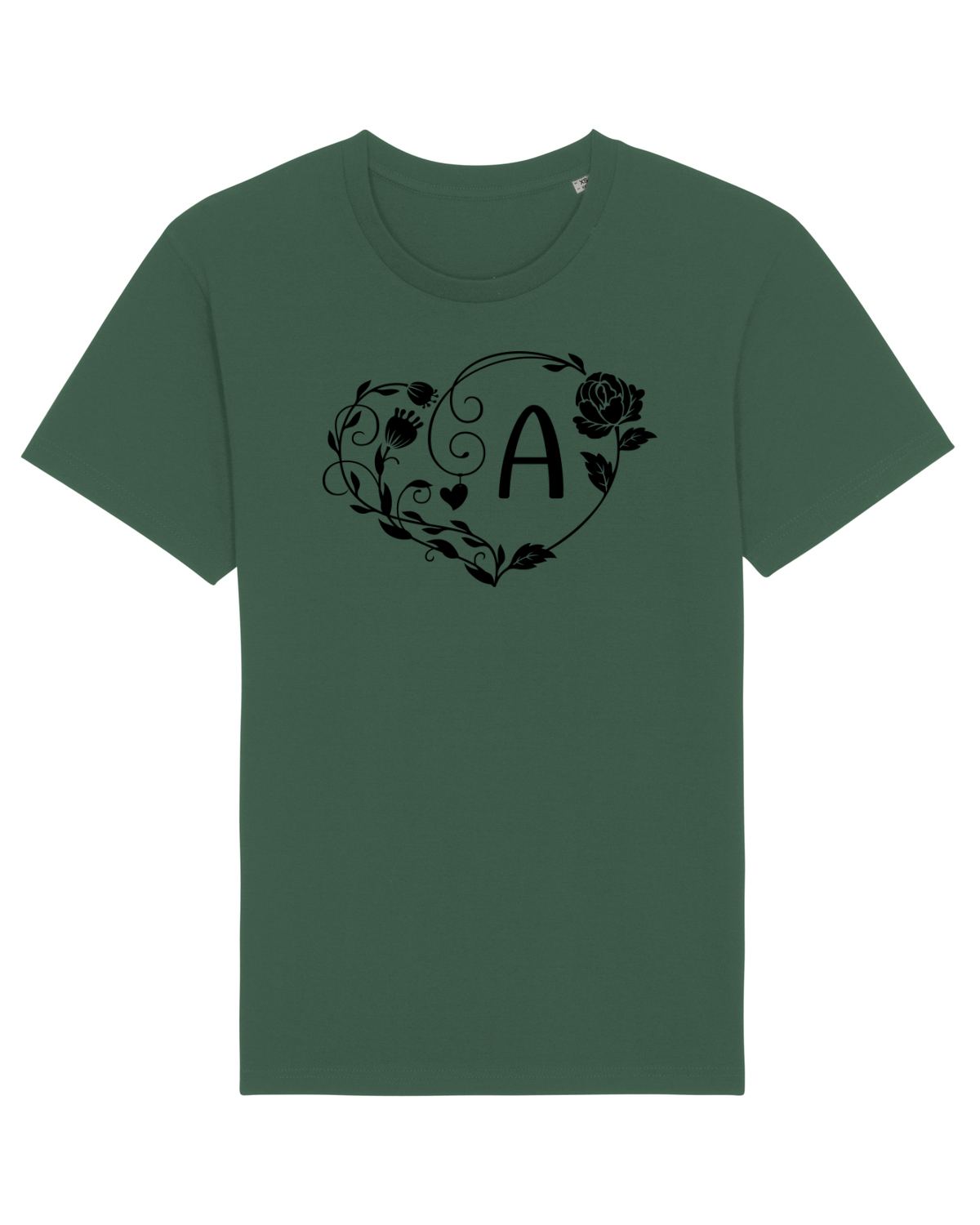 Tricou mânecă scurtă Unisex Rocker Bottle Green