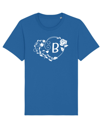 Litera B - alb Royal Blue