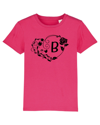 Litera B - negru Raspberry