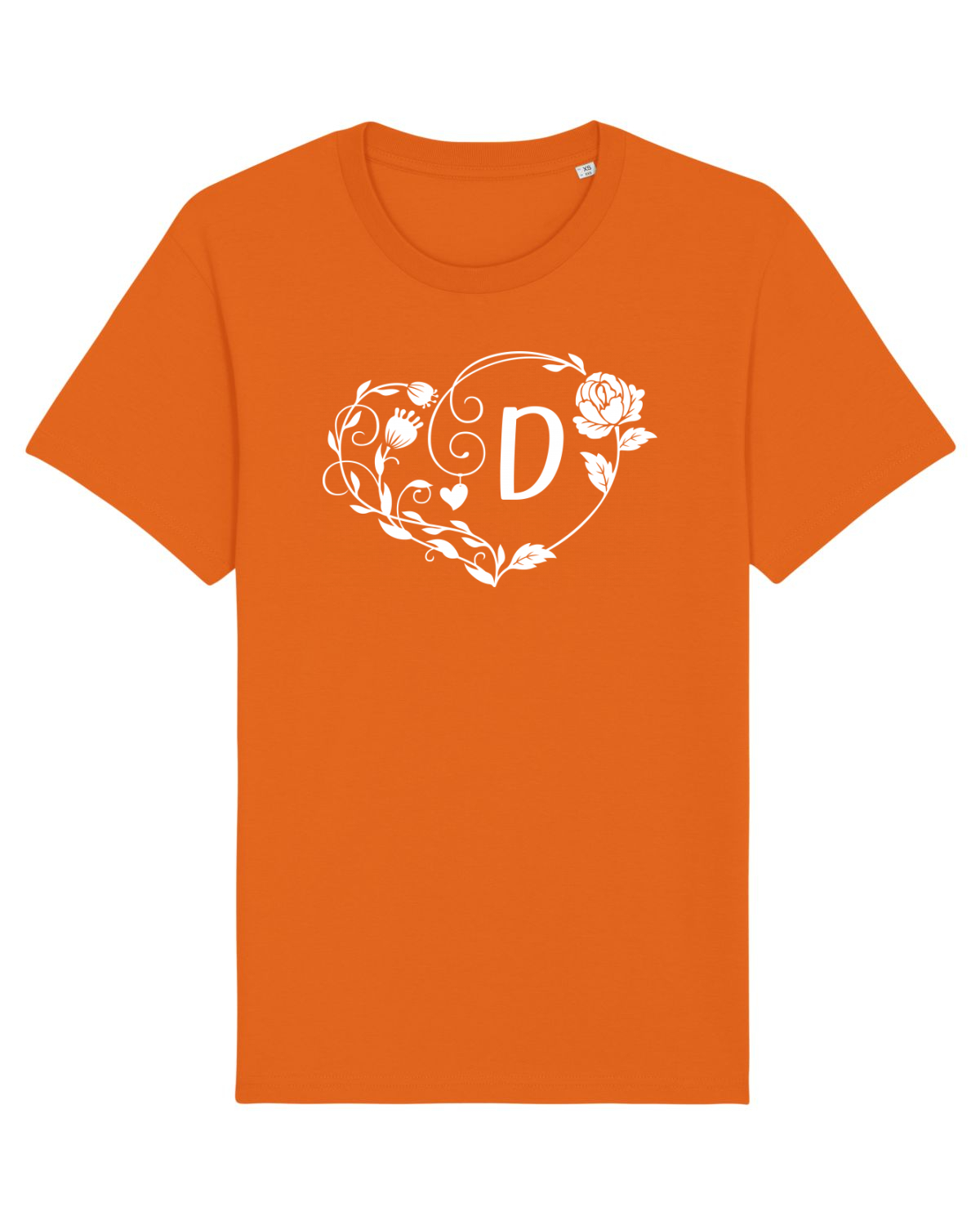 Tricou mânecă scurtă Unisex Rocker Bright Orange