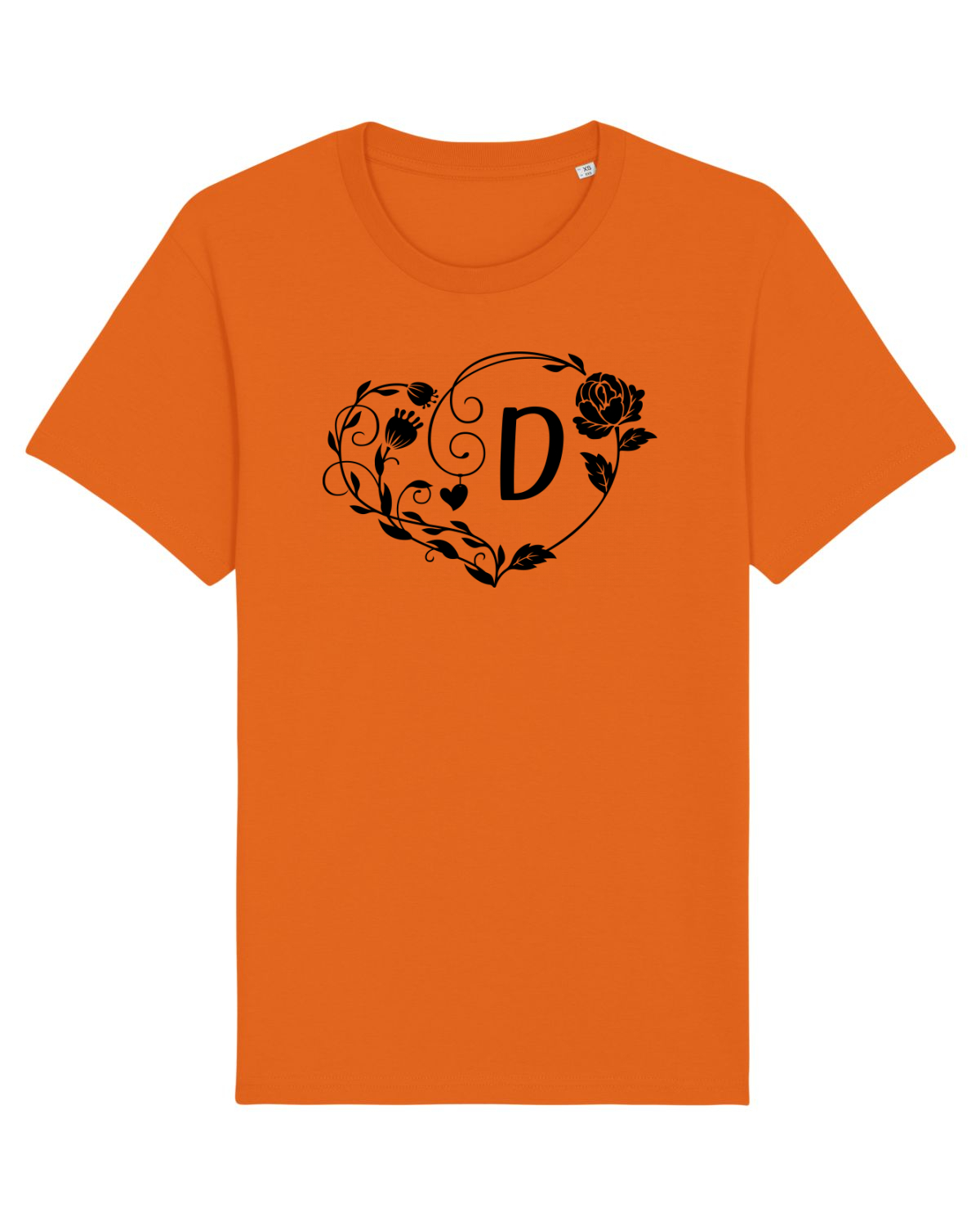 Tricou mânecă scurtă Unisex Rocker Bright Orange