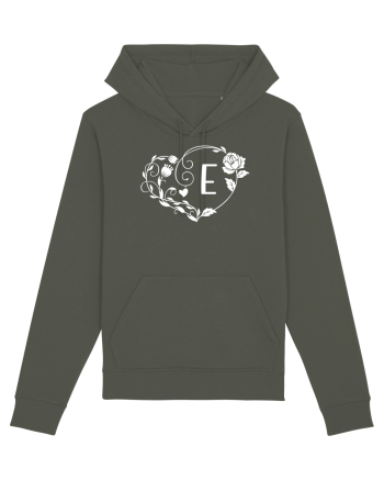 Litera E - alb Khaki