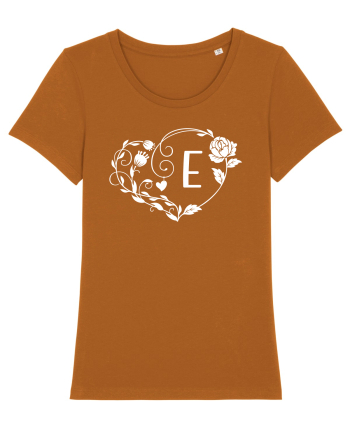 Litera E - alb Roasted Orange