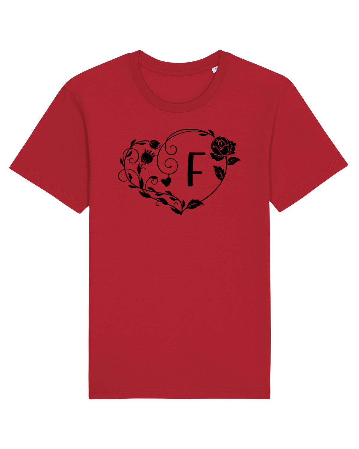 Tricou mânecă scurtă Unisex Rocker Red