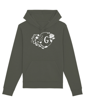 Litera G - alb Khaki