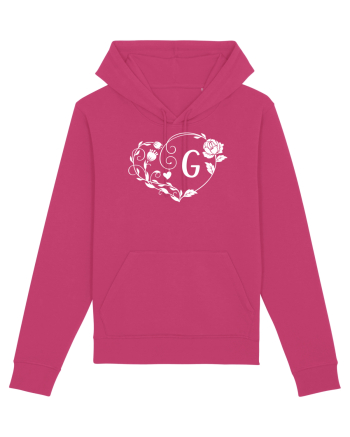 Litera G - alb Raspberry