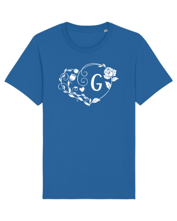 Litera G - alb Royal Blue