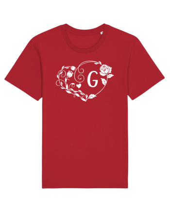 Litera G - alb Red