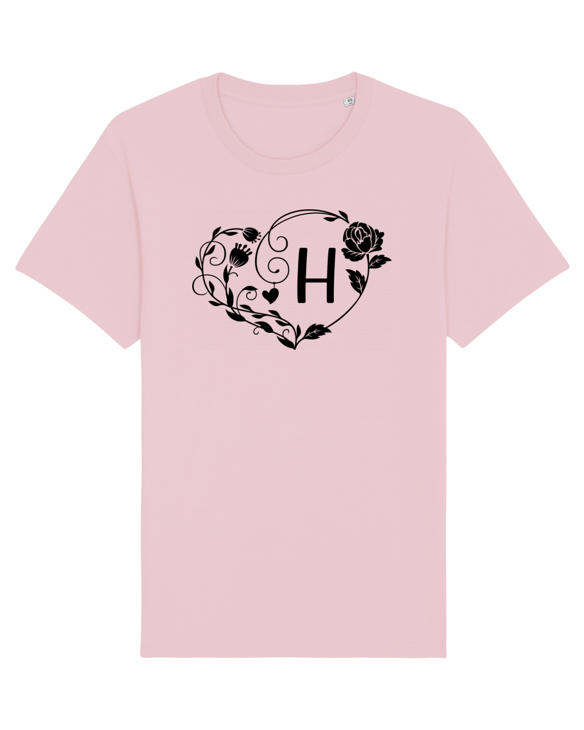 Tricou mânecă scurtă Unisex Rocker Cotton Pink