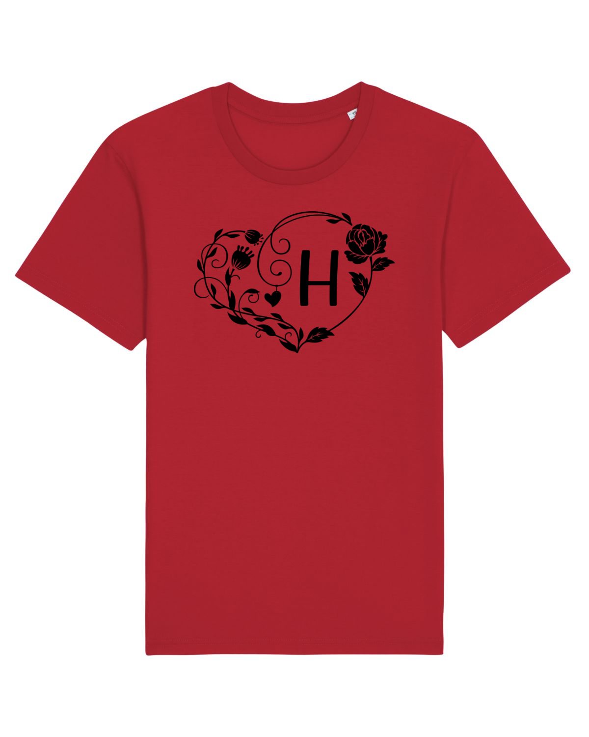 Tricou mânecă scurtă Unisex Rocker Red