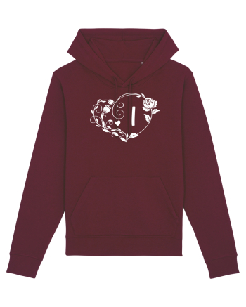 Litera I - alb Burgundy