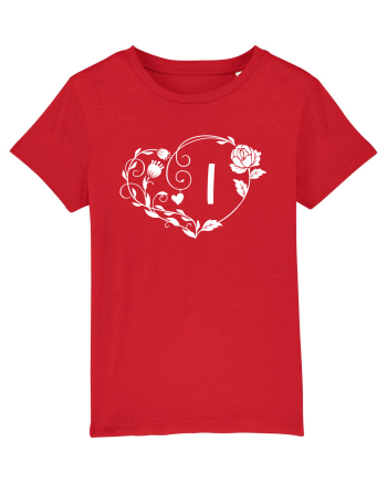 Litera I - alb Red