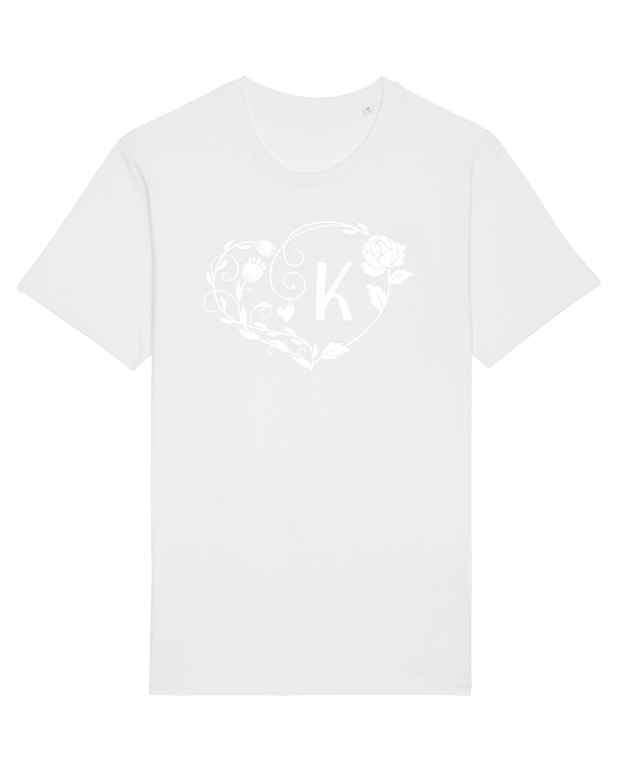 Tricou mânecă scurtă Unisex Rocker White