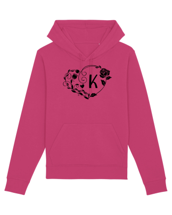 Litera K - negru Raspberry