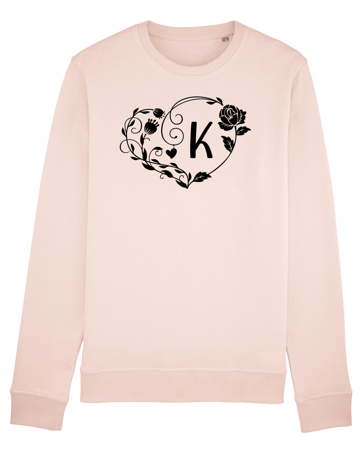 Bluză mânecă lungă Unisex Rise Candy Pink