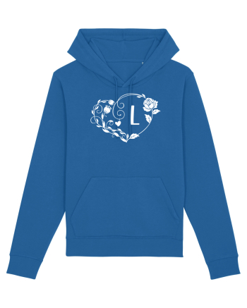 Litera L - alb Royal Blue