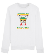 reggae for life Bluză mânecă lungă Unisex Rise