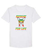 reggae for life Tricou mânecă scurtă guler larg Bărbat Skater