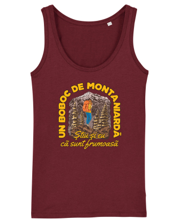 Un boboc de montaniardă Burgundy