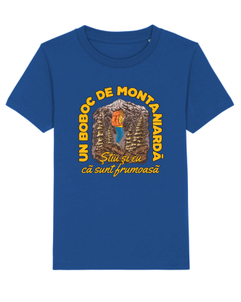 Un boboc de montaniardă Majorelle Blue