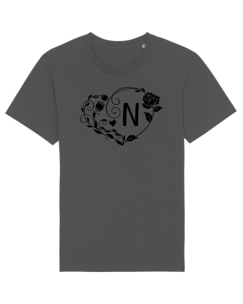 Litera N - negru Anthracite