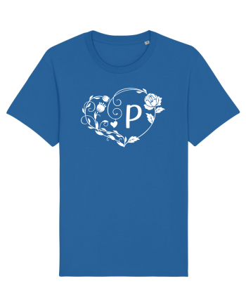Litera P - alb Royal Blue