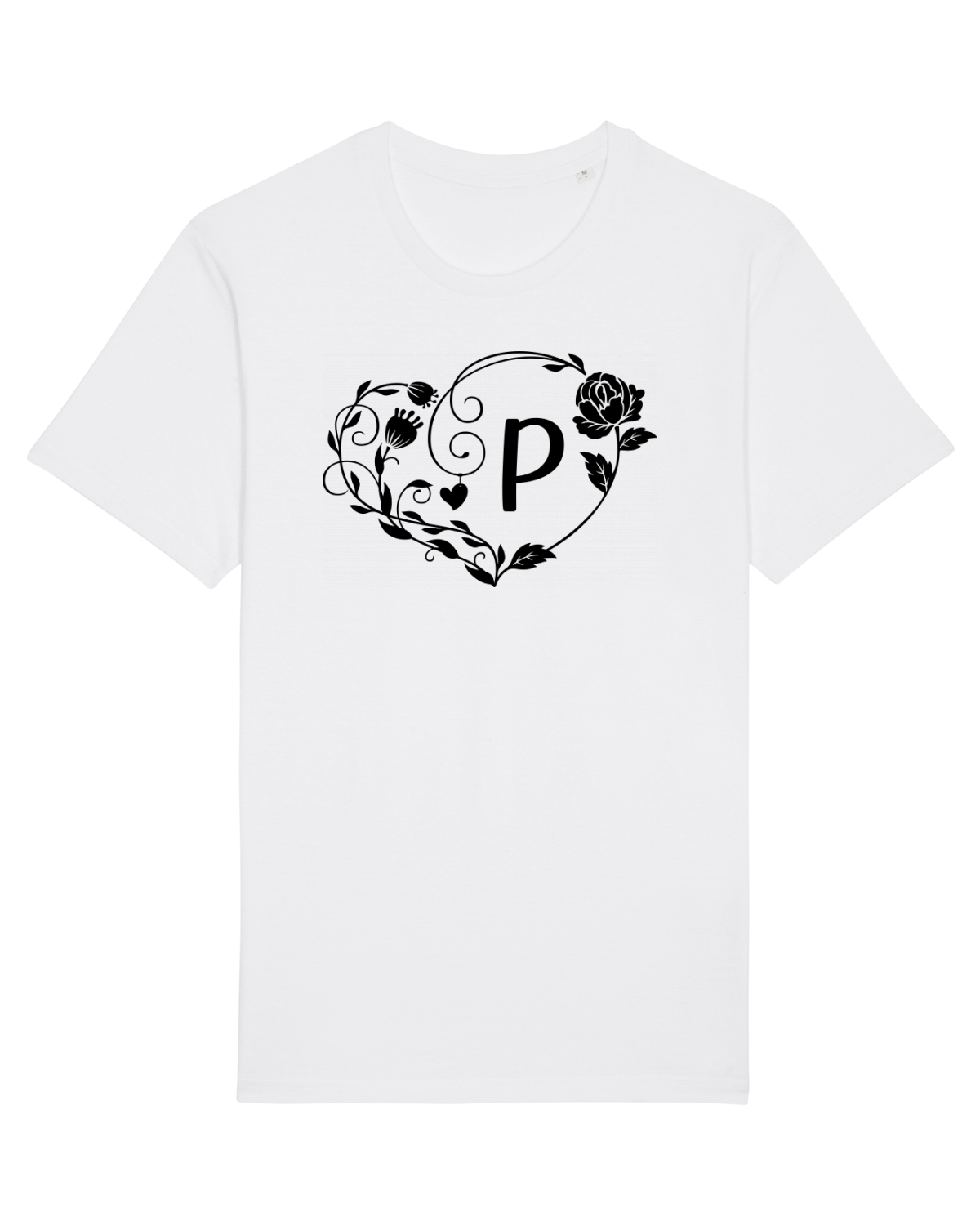 Tricou mânecă scurtă Unisex Rocker White