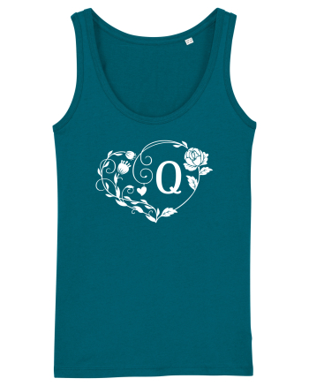 Litera Q - alb Ocean Depth