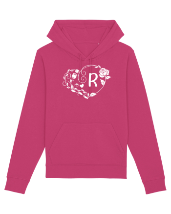 Litera R - alb Raspberry