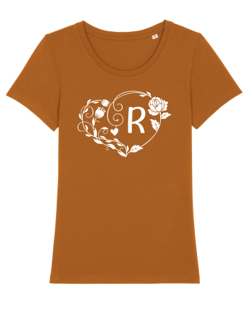 Litera R - alb Roasted Orange