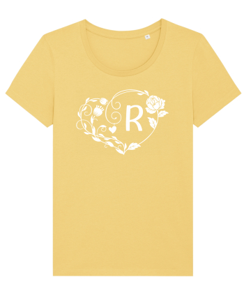 Litera R - alb Jojoba