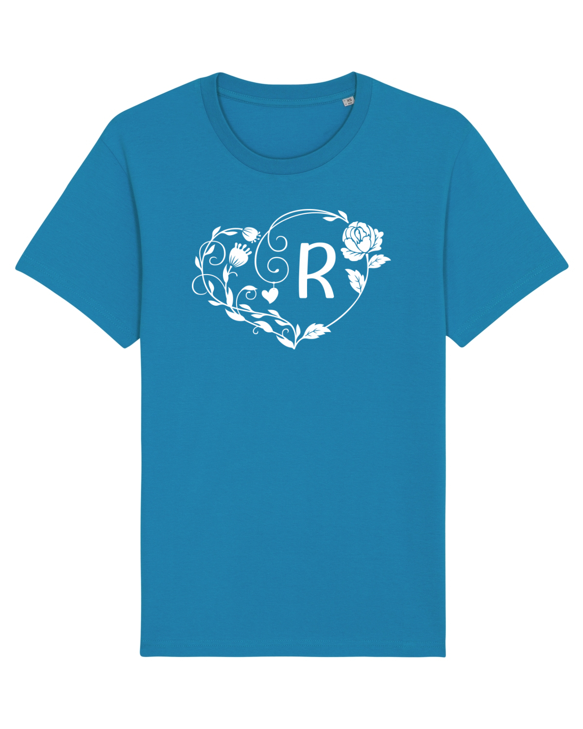 Tricou mânecă scurtă Unisex Rocker Azur