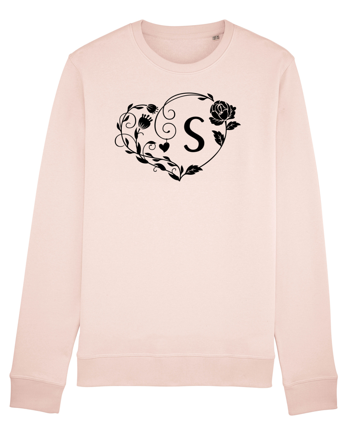 Bluză mânecă lungă Unisex Rise Candy Pink