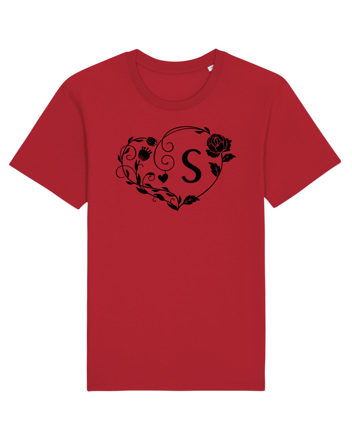 Tricou mânecă scurtă Unisex Rocker Red