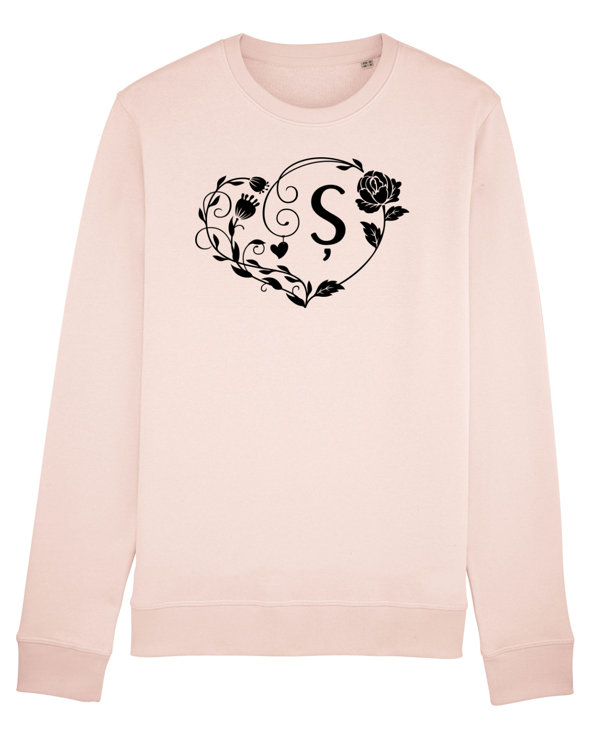 Bluză mânecă lungă Unisex Rise Candy Pink
