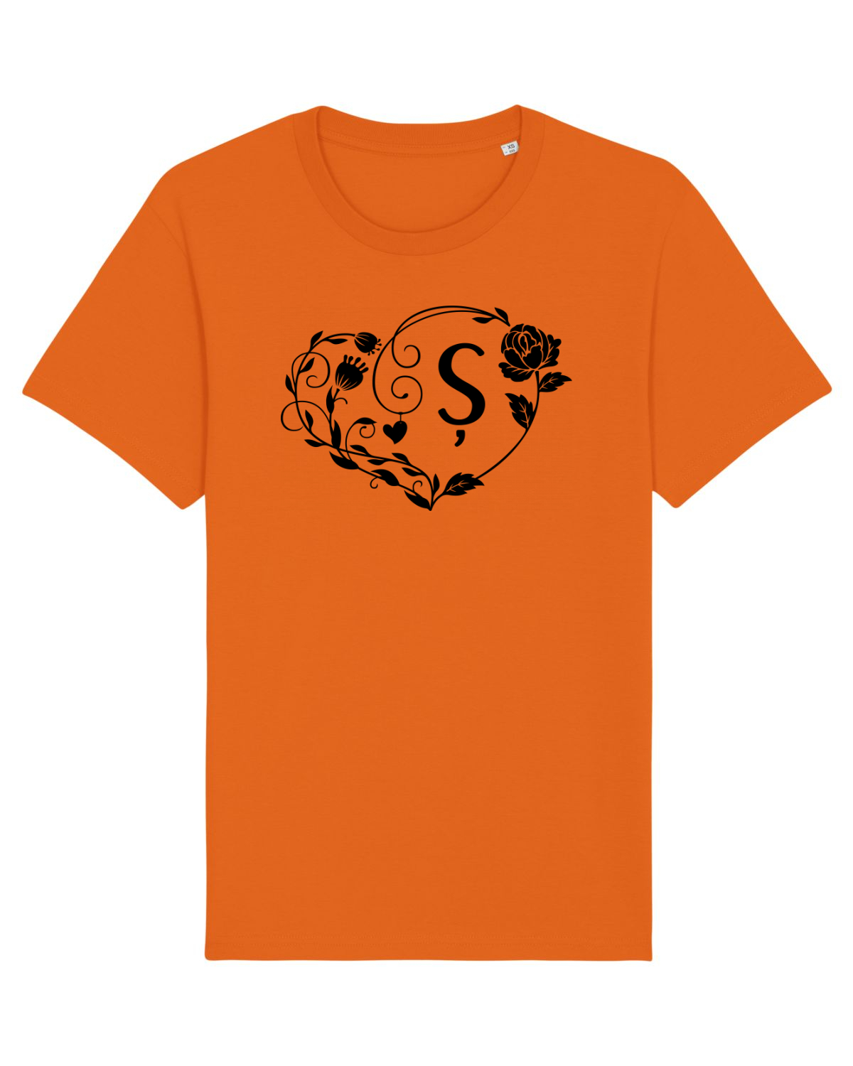 Tricou mânecă scurtă Unisex Rocker Bright Orange