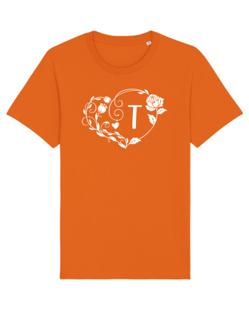 Litera T - alb Bright Orange