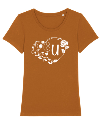 Litera U - alb Roasted Orange