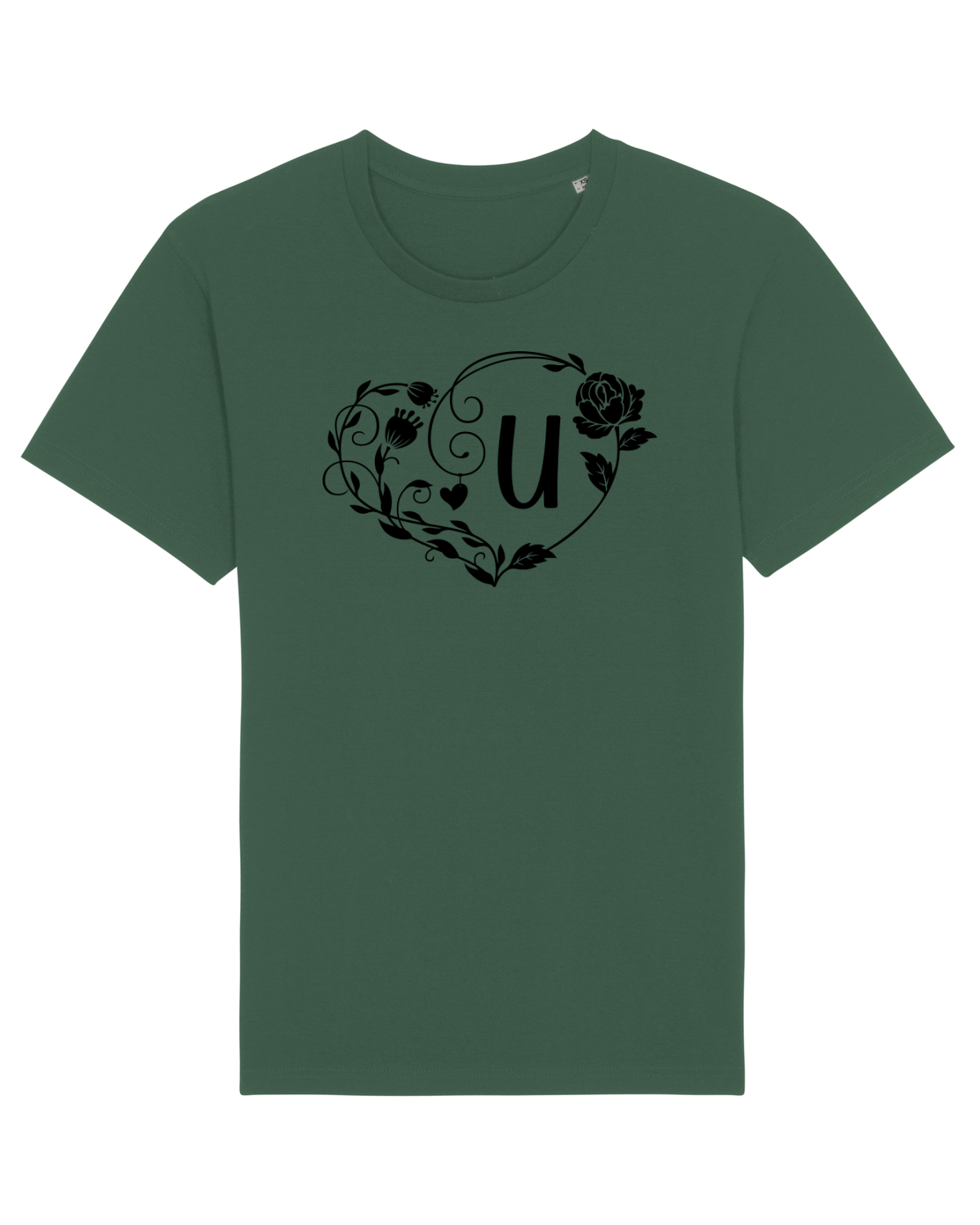 Tricou mânecă scurtă Unisex Rocker Bottle Green