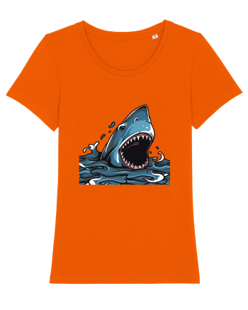 Shark Attack Bright Orange