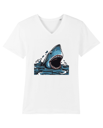 Shark Attack White