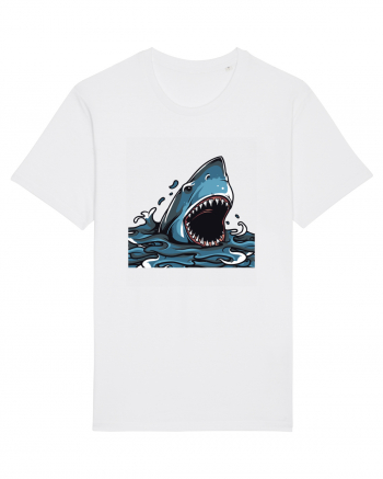 Shark Attack White